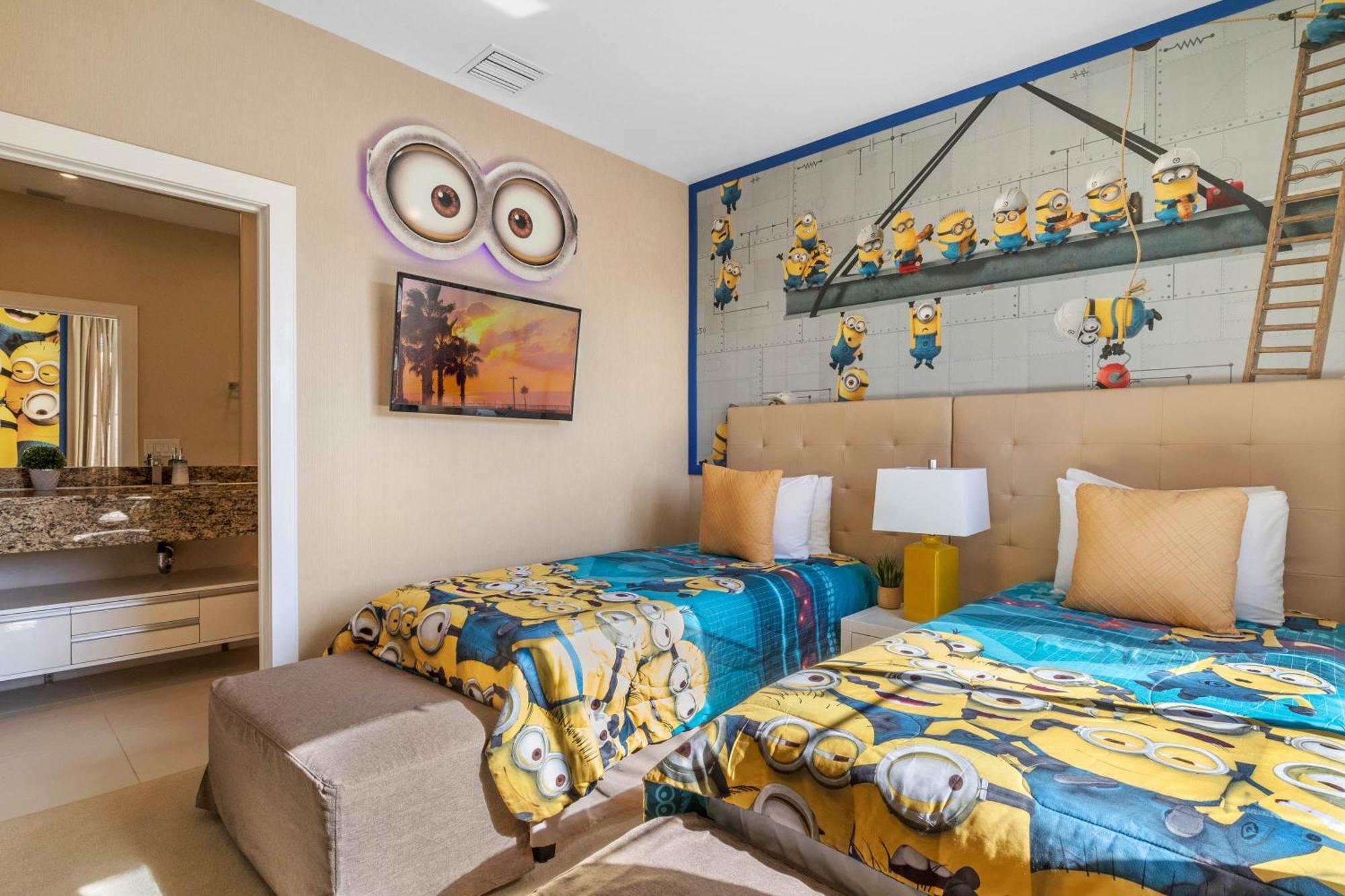 4 Bedroom- 4,5 Bathroom Magic Village 7603 Rd أورلاندو المظهر الخارجي الصورة